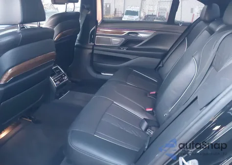 2016 BMW 750I xDrive from USA, damaged, VIN WBA7F2C57GG417422